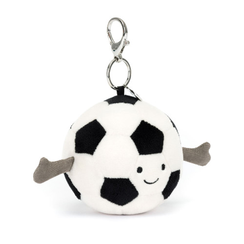 Amuseable Sports Football Bag Charm. Main View